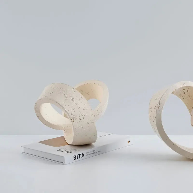 Geometric ring ornaments art imitation
