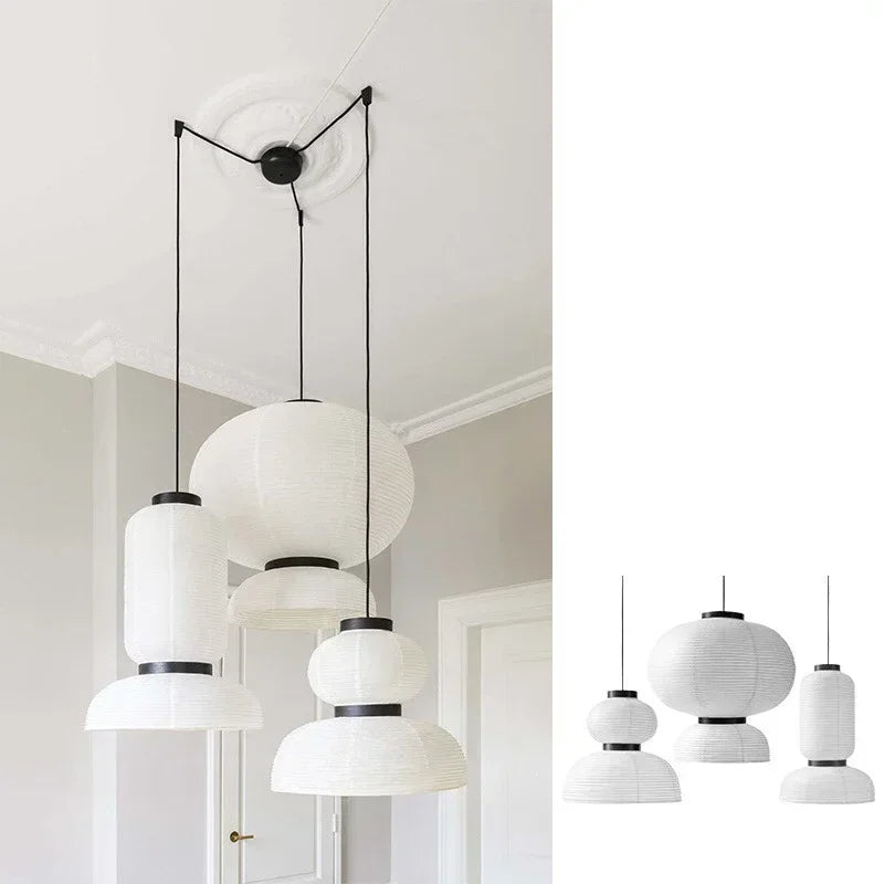 Japanese Rice Paper Pendant Lamp