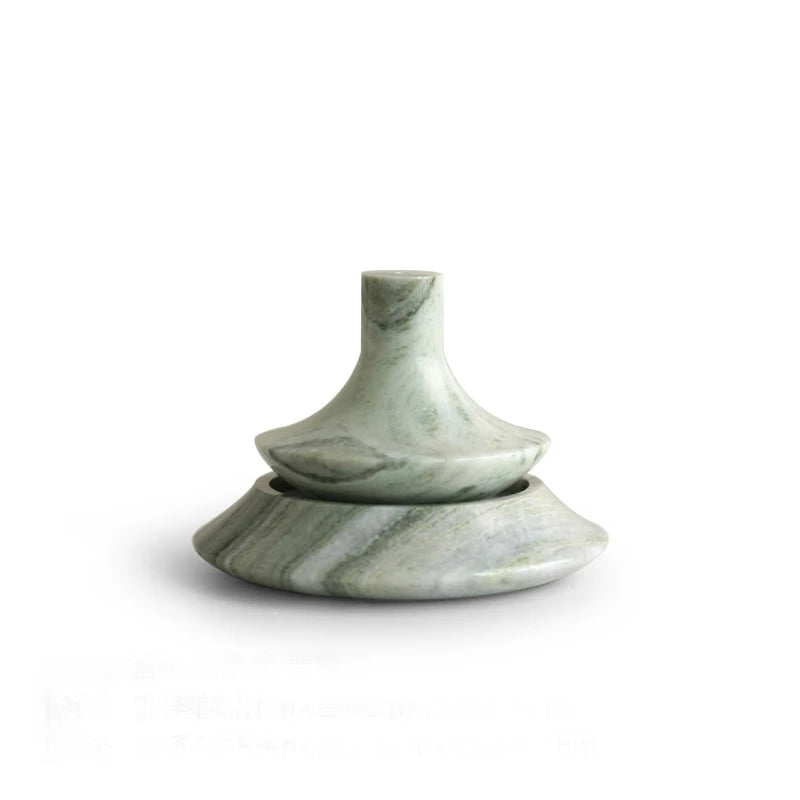 Vintage Travertine Stick Incense Holder