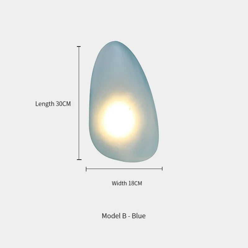 Nordic Designer Wall Lamp Pebble