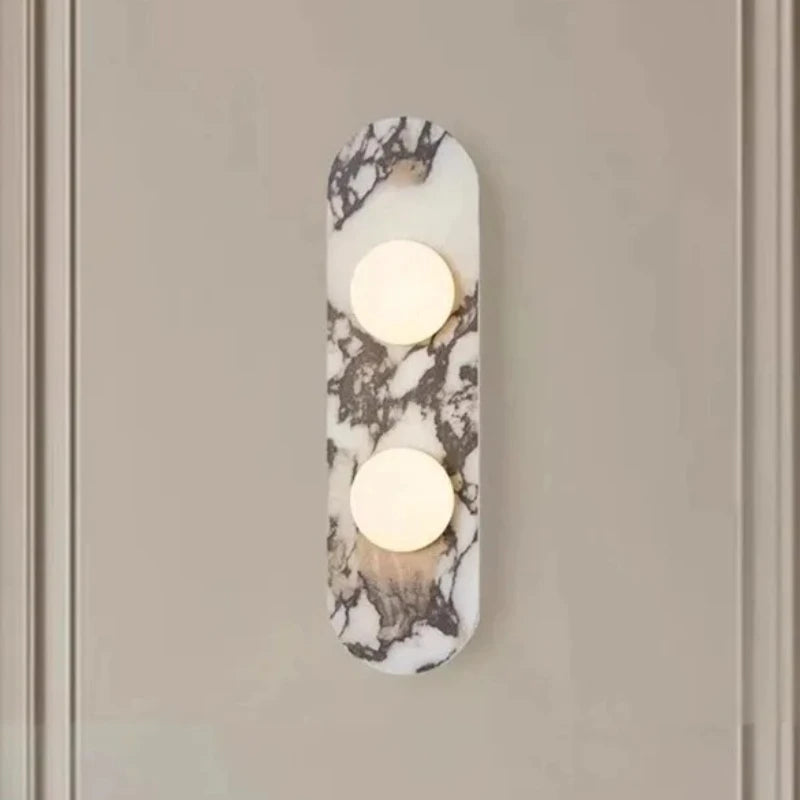 Designer Natural Marble Wall Lamp