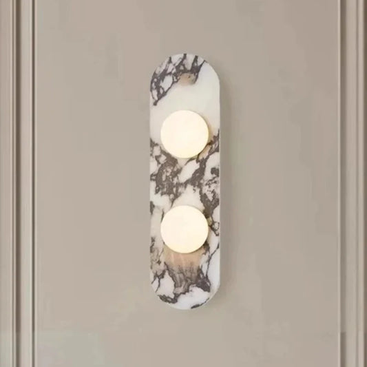 Designer Natural Marble Wall Lamp