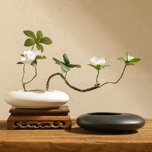 Cobblestone Ceramic Vase