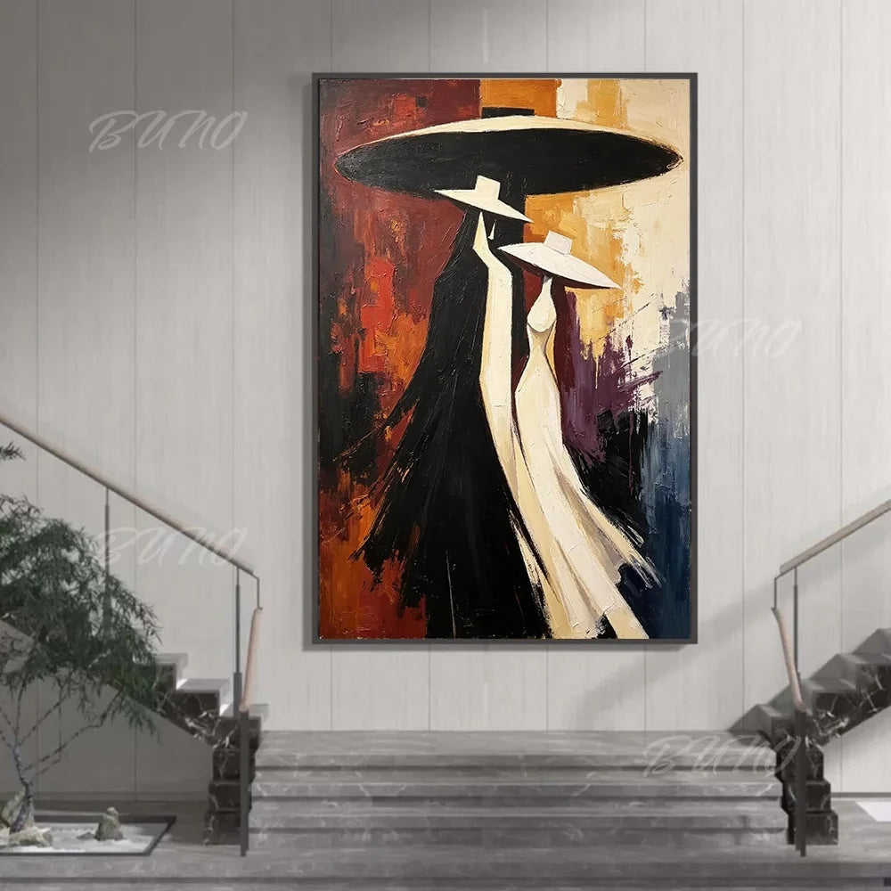 Chic Lady Palette Painting