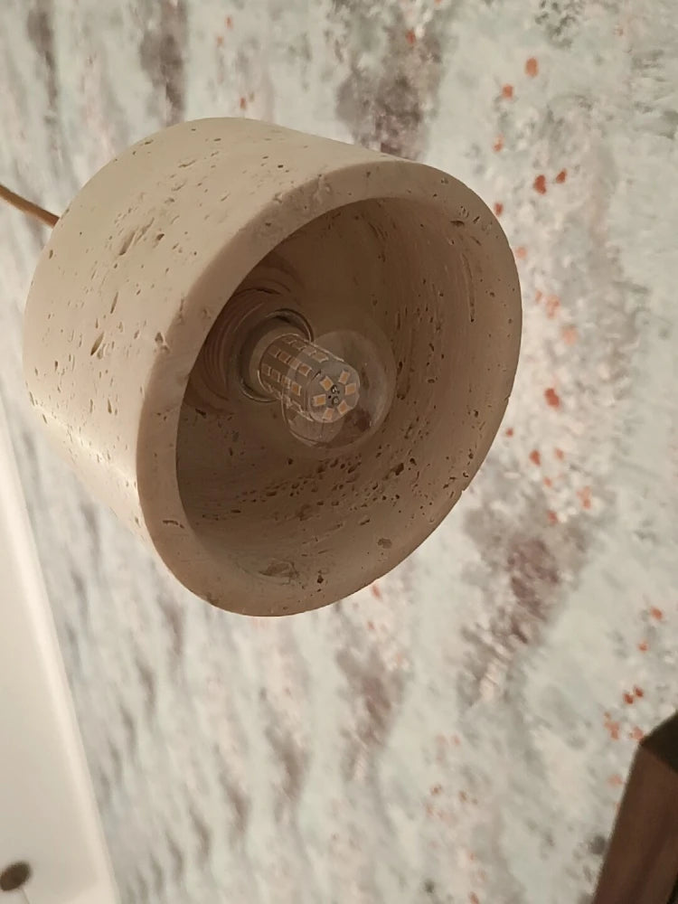 Yellow Cave Stone Pendant Lamp