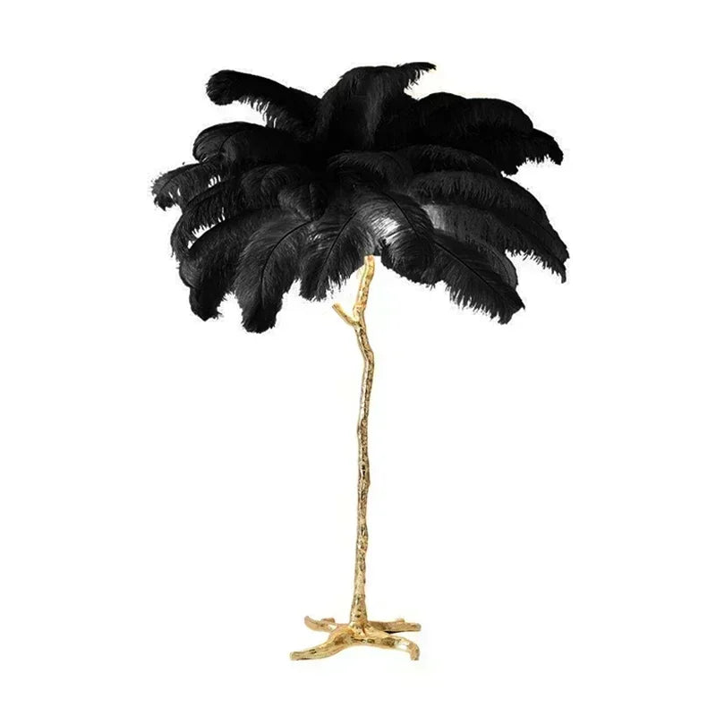 Nordic Feather Floor Lamp LED