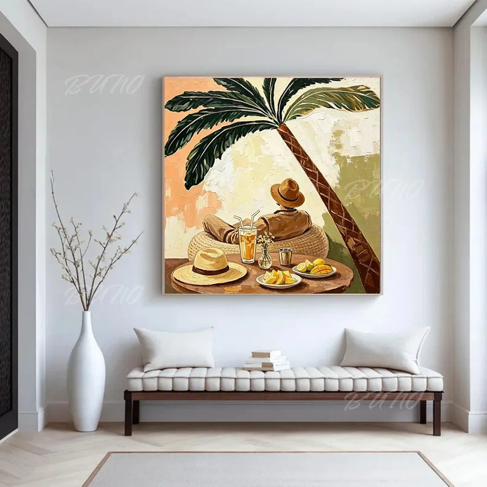 Modern Lady Figure Painting