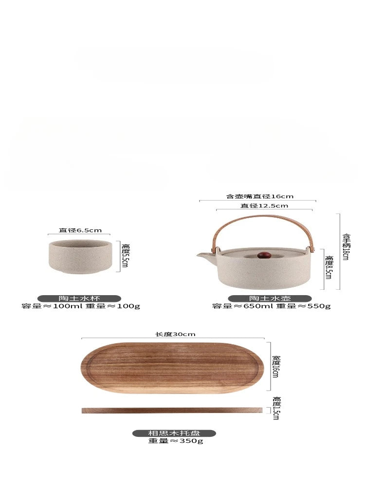 Retro Ceramic Tea Sets Cold