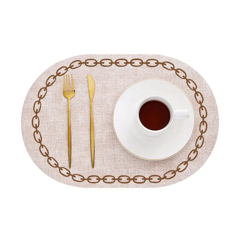 Oval Waterproof Placemats