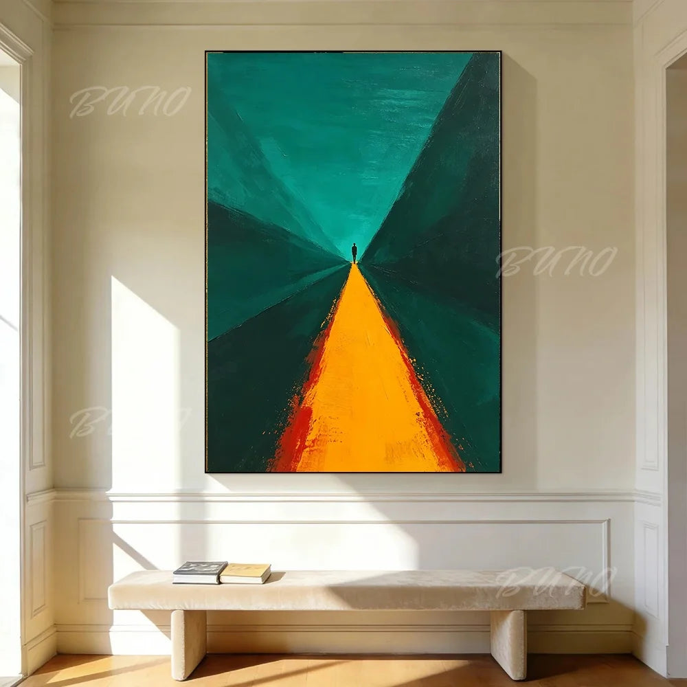 Surreal Minimalist Figure Art