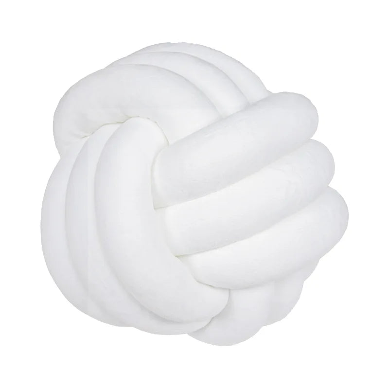 Lilac Knot Globe Plush Cushion