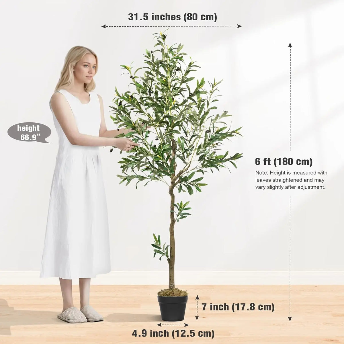 Olive Trees Artificial Indoor Faux Tree