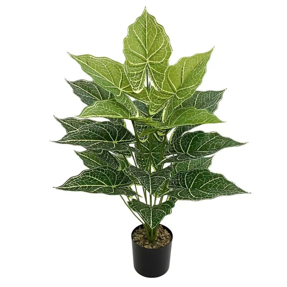 Leaves Artificial Green Fairy Taro