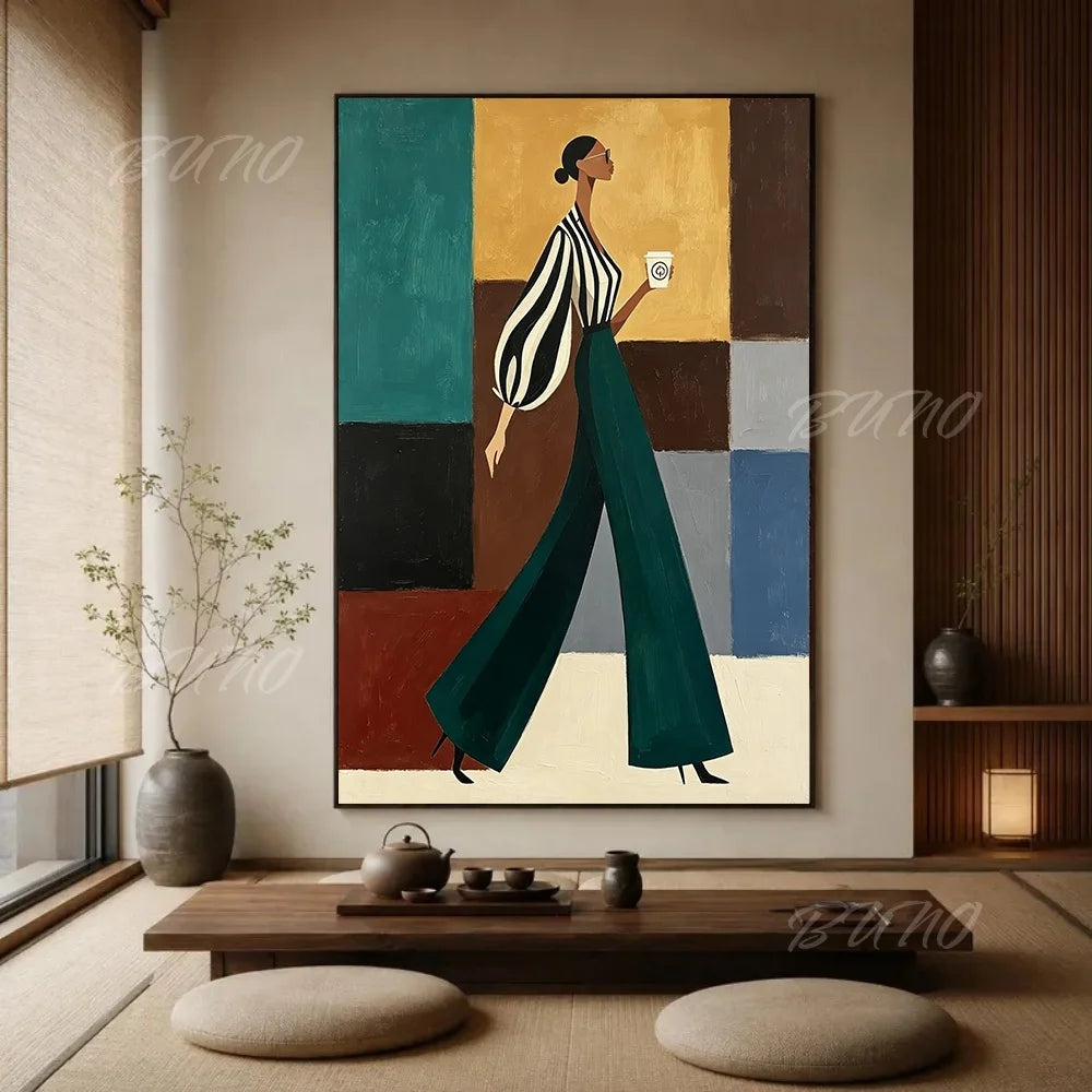Modern Woman Canvas Art