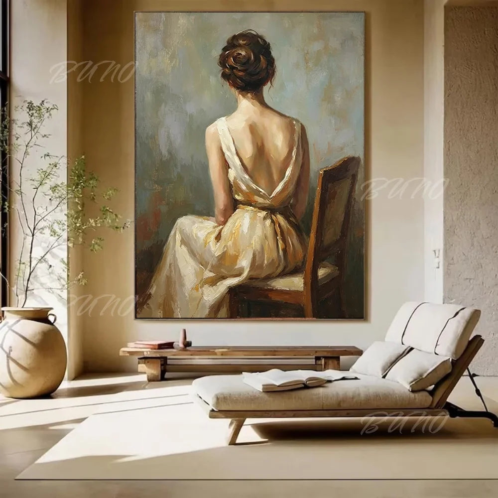 Palette Knife Dancer Art