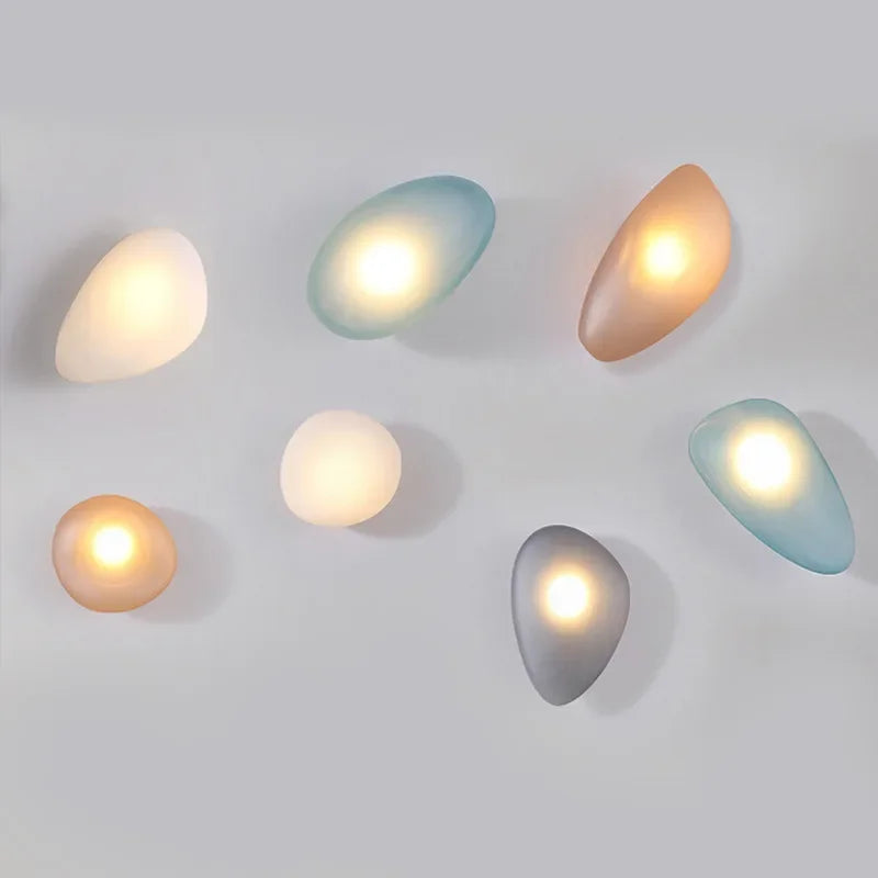 Nordic Designer Wall Lamp Pebble
