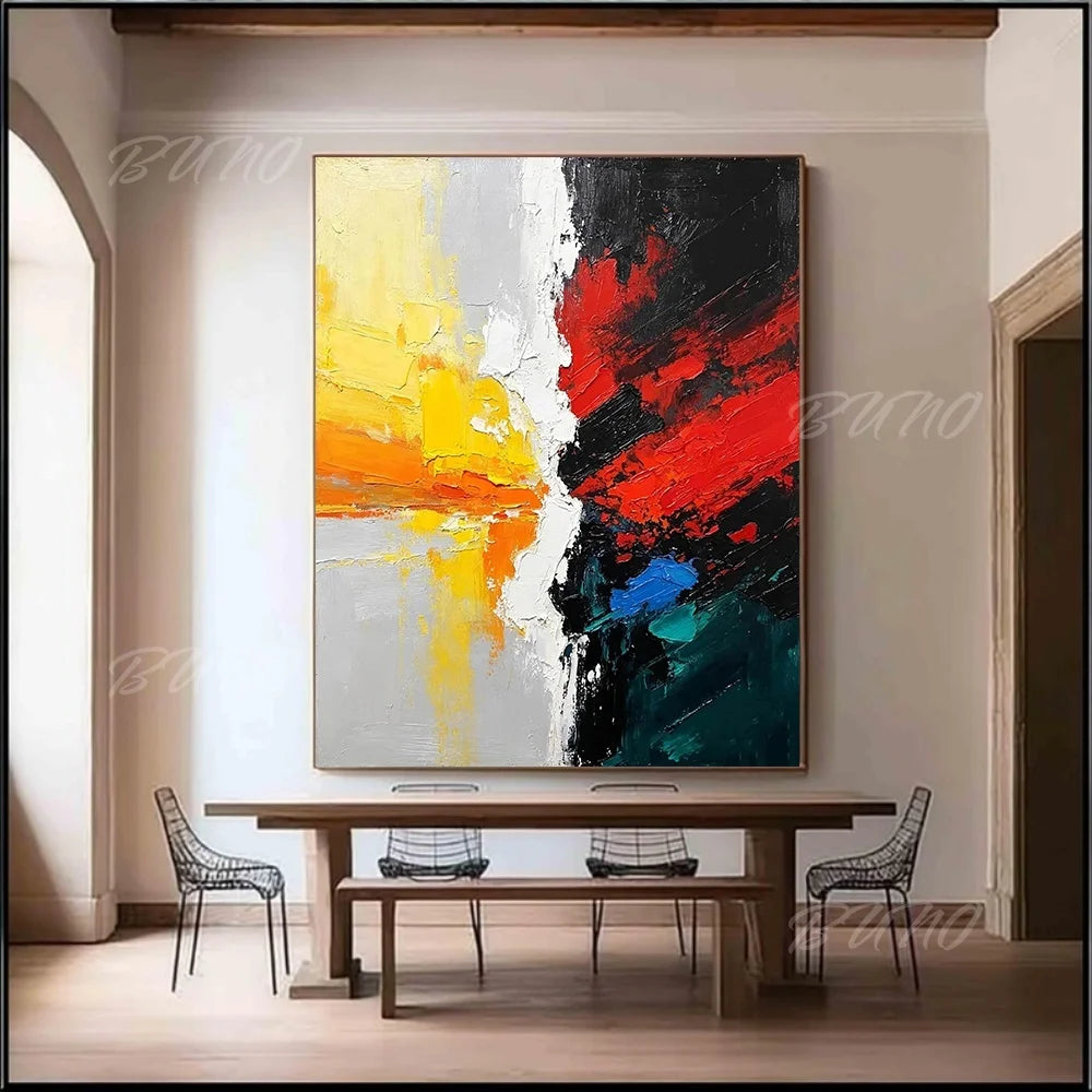 Vibrant Impasto Painting