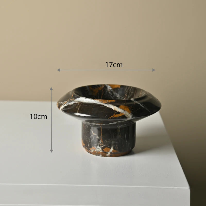 Natural Marble Serving Tray for Coffee