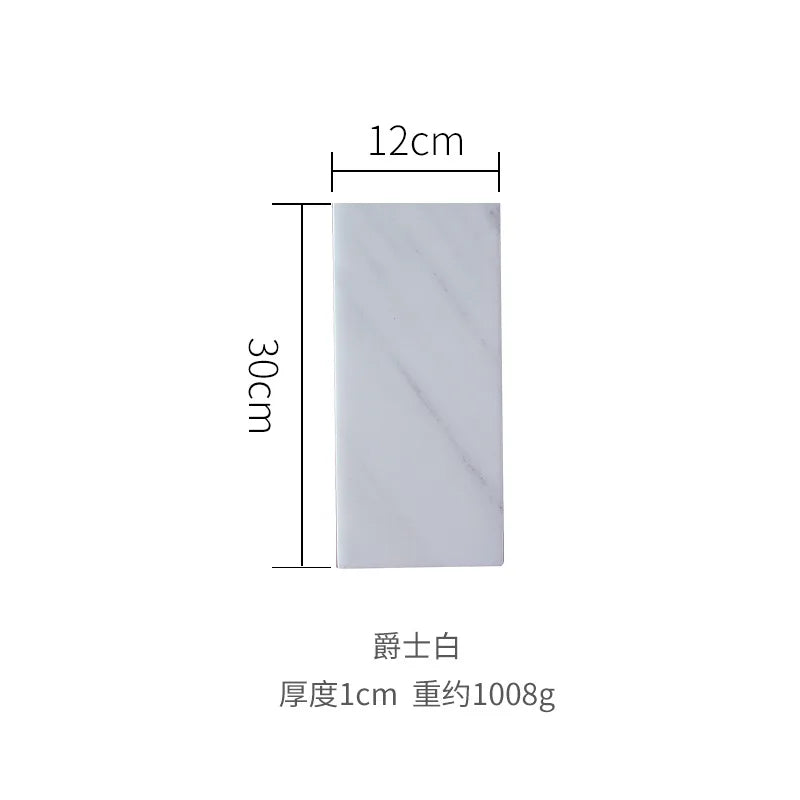 Nordic Marble Rectangular Tray