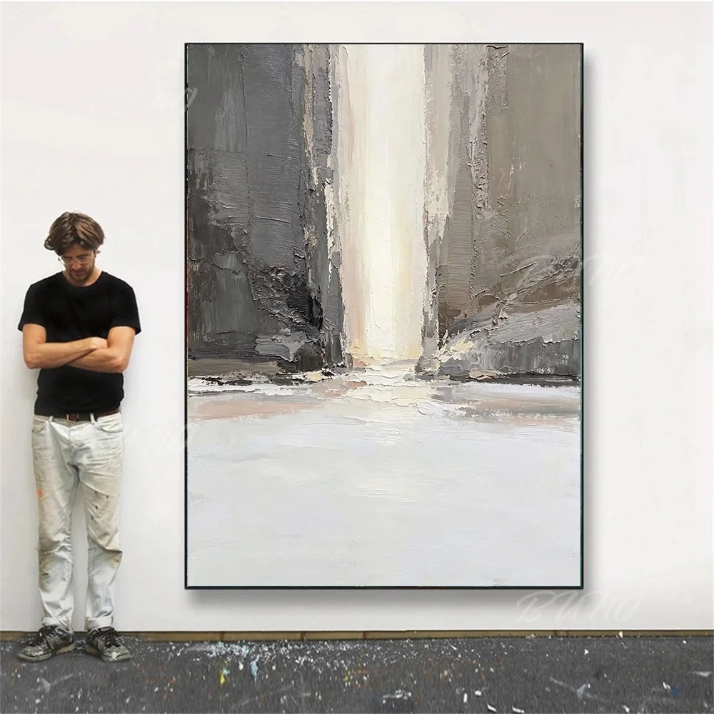 Dark Black Palette Painting