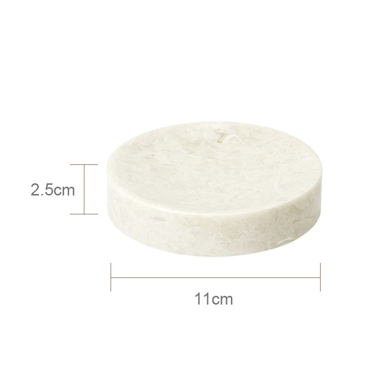 Emperador Light Marble Bath Set