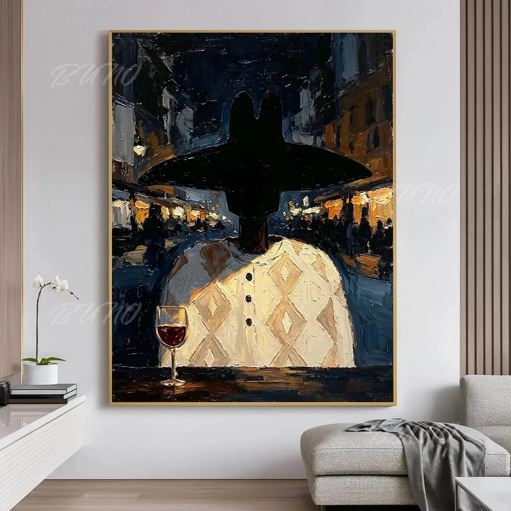 Boho Textured Canvas Art