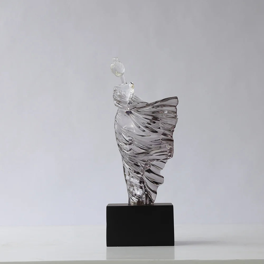 Lucite Body Form Statue