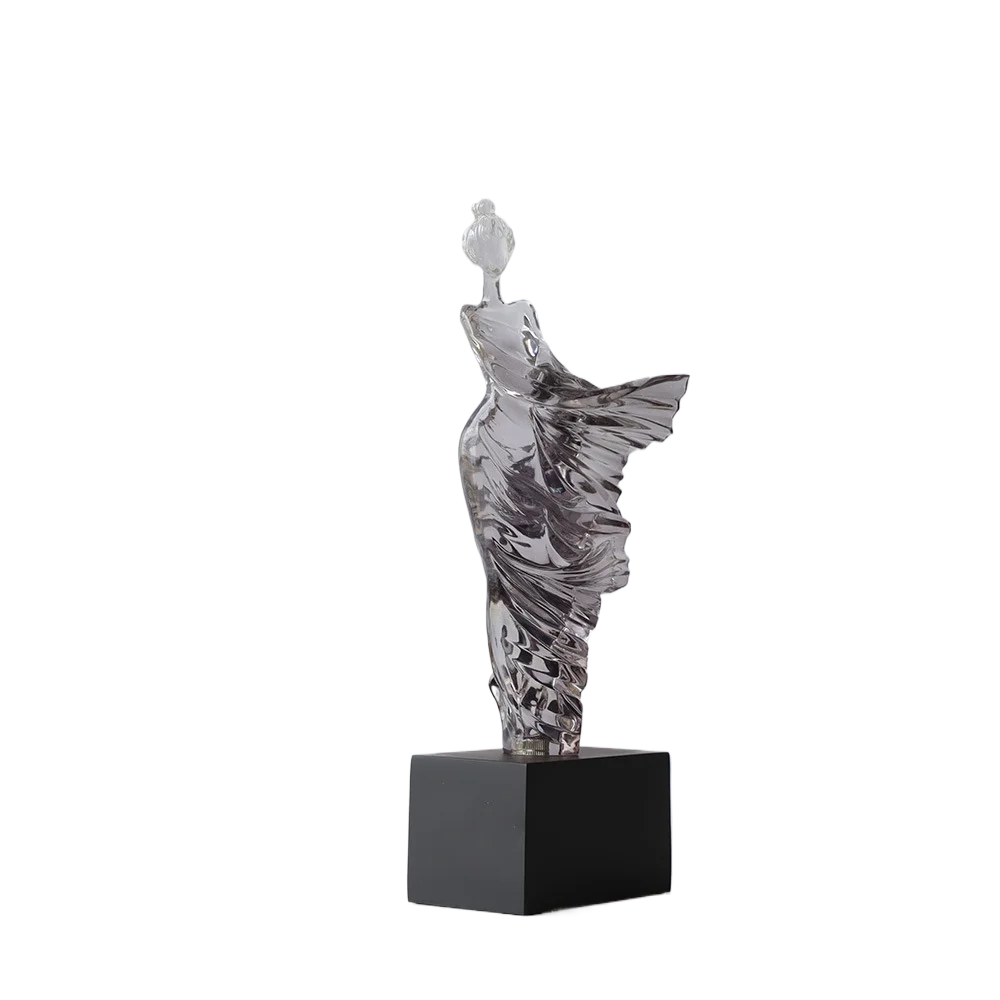 Lucite Body Form Statue