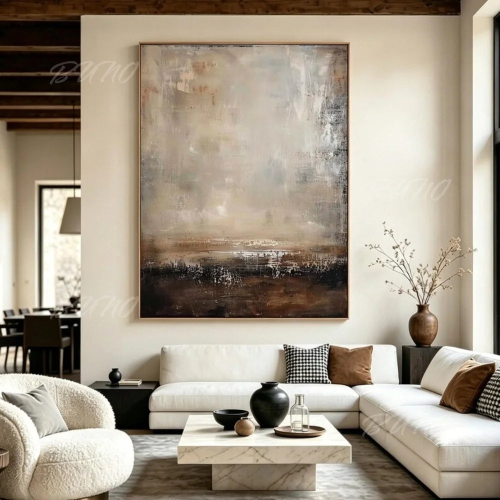 Wabi Sabi Golden Painting