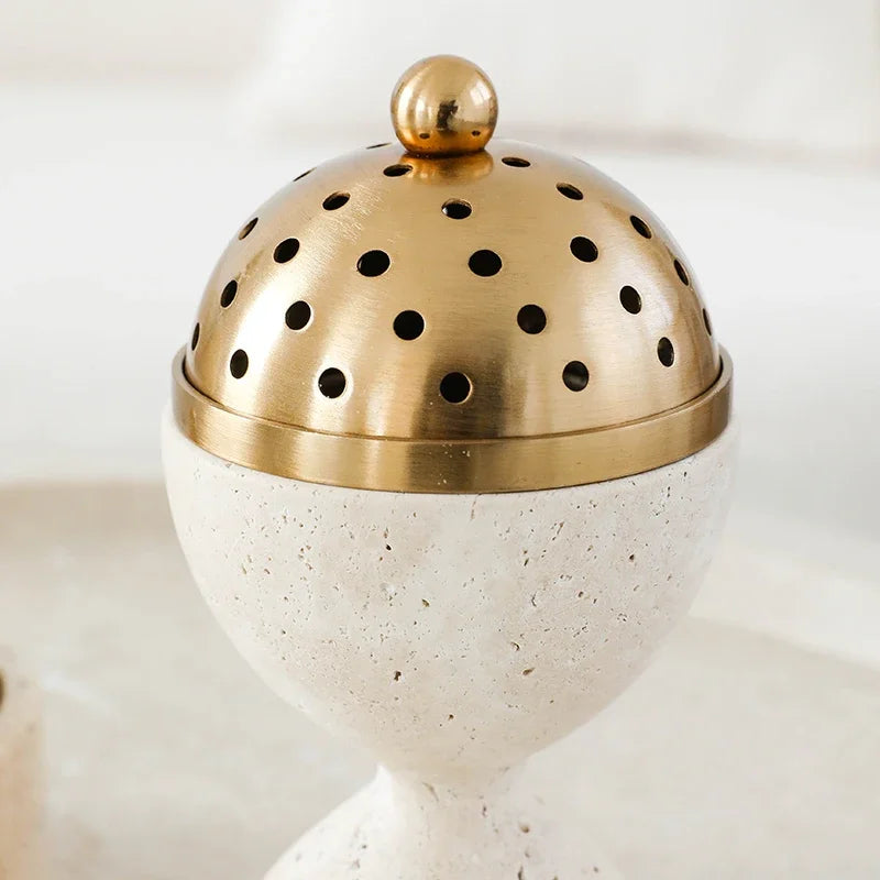 European Retro Metal Aromatherapy Stove