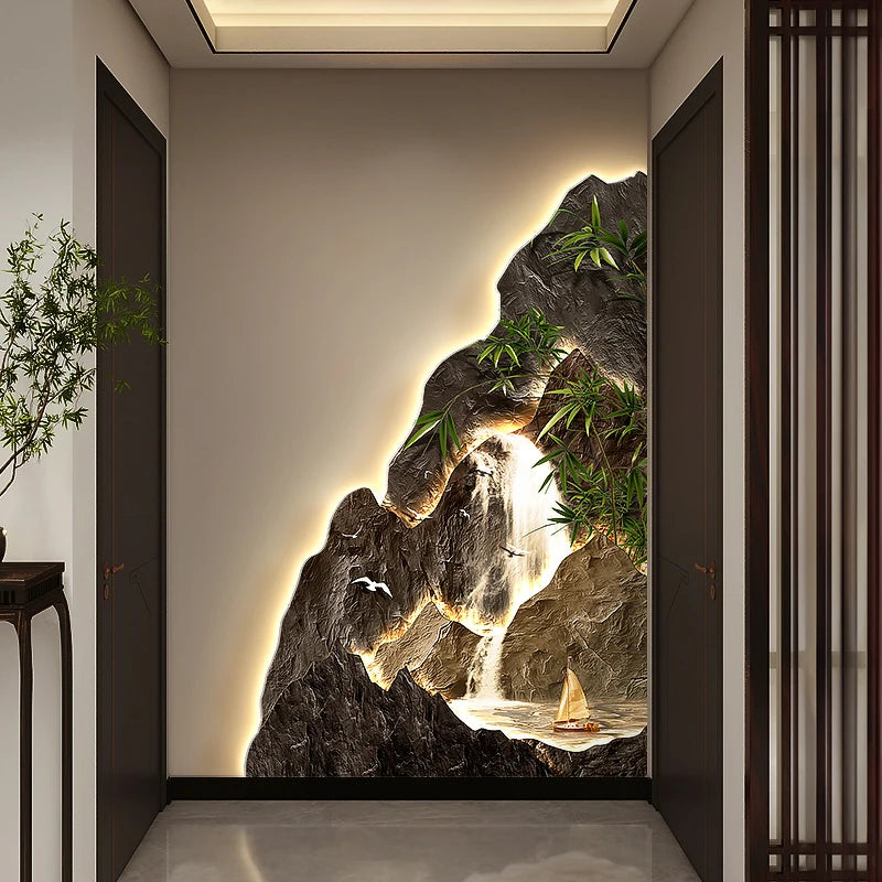 Flowing Wealth Corridor Mural