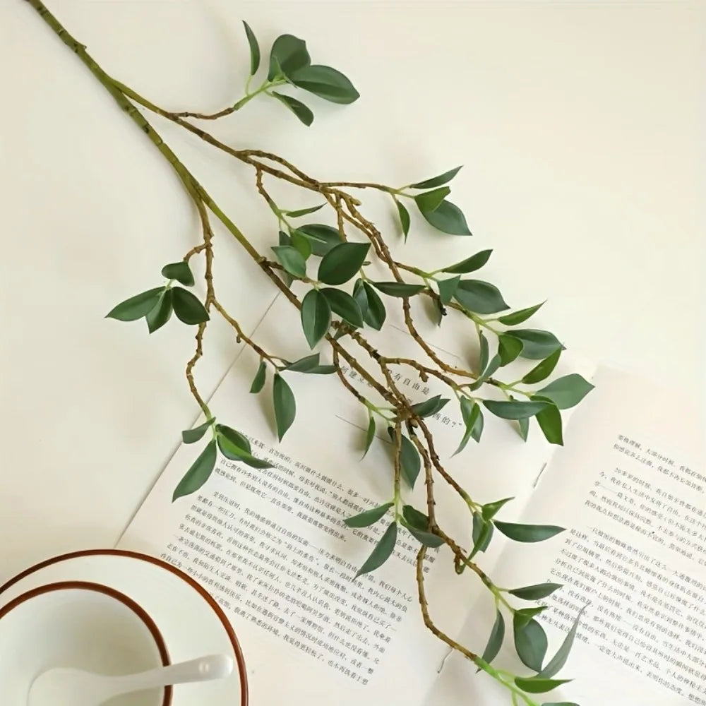 Ficus Leaf Artificial Plant Branch