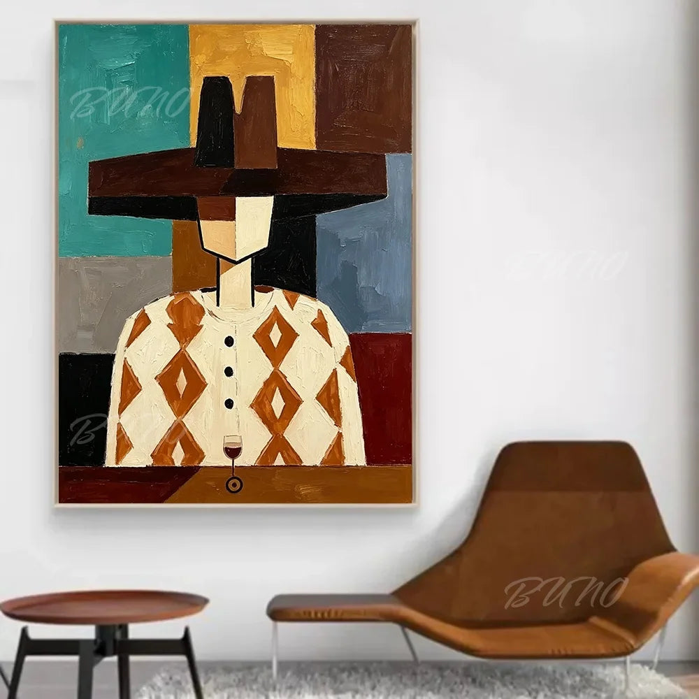 Boho Textured Canvas Art