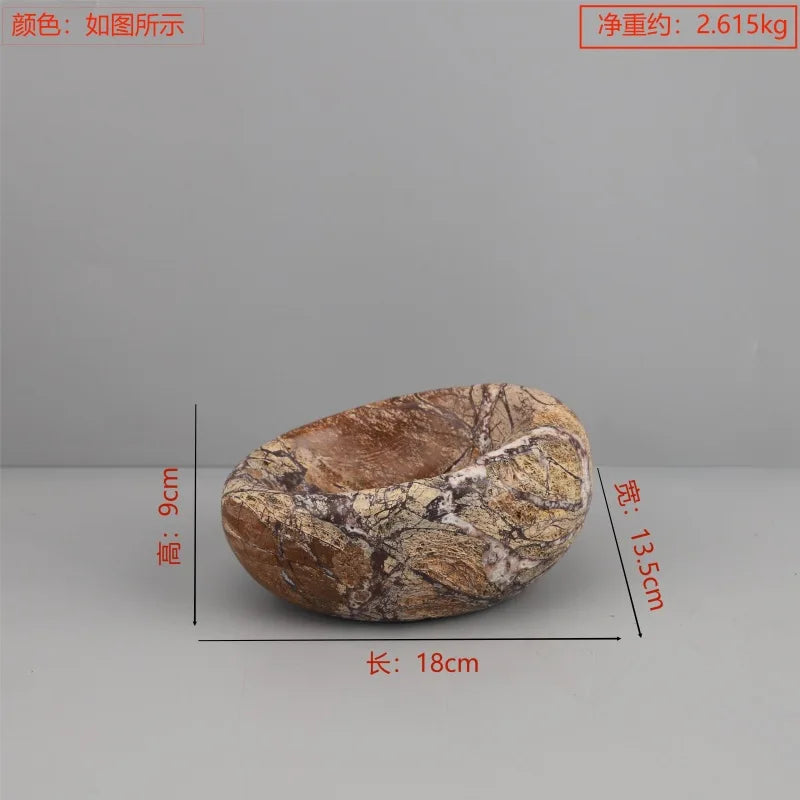 Marble Bird Nest Dish