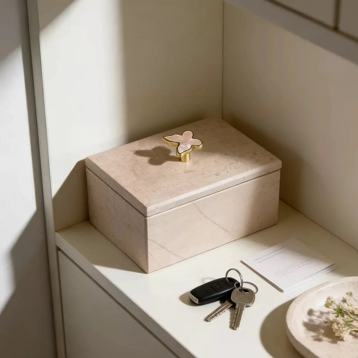Marble Jewellery Box