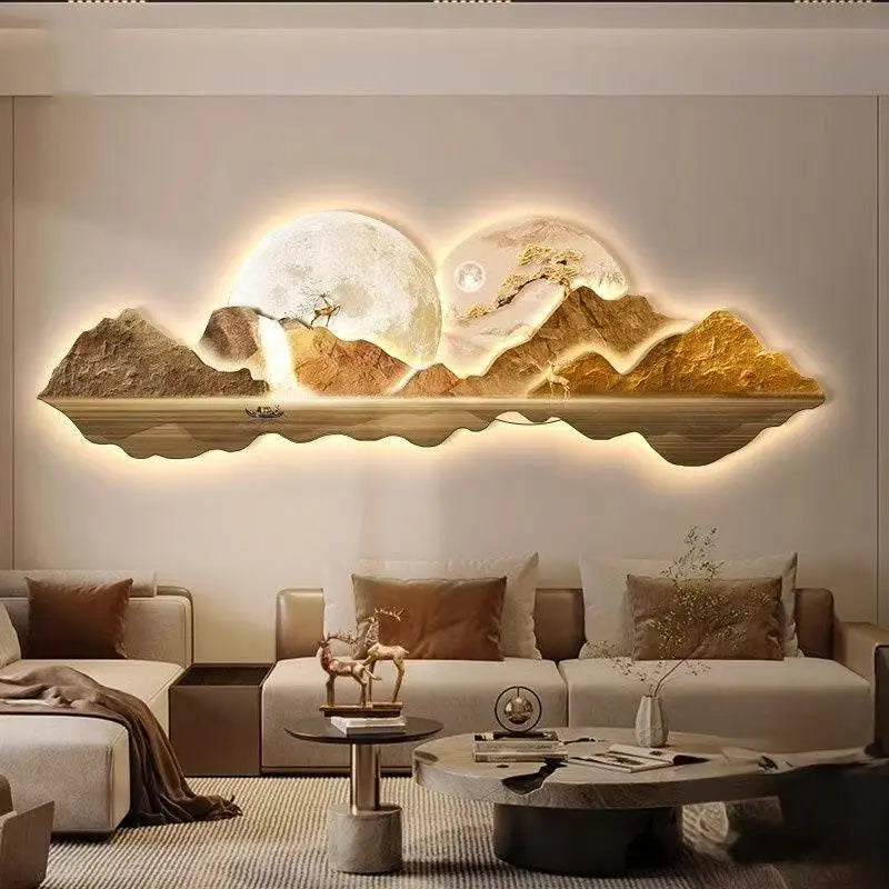 New Chinese 3D Wall Panel