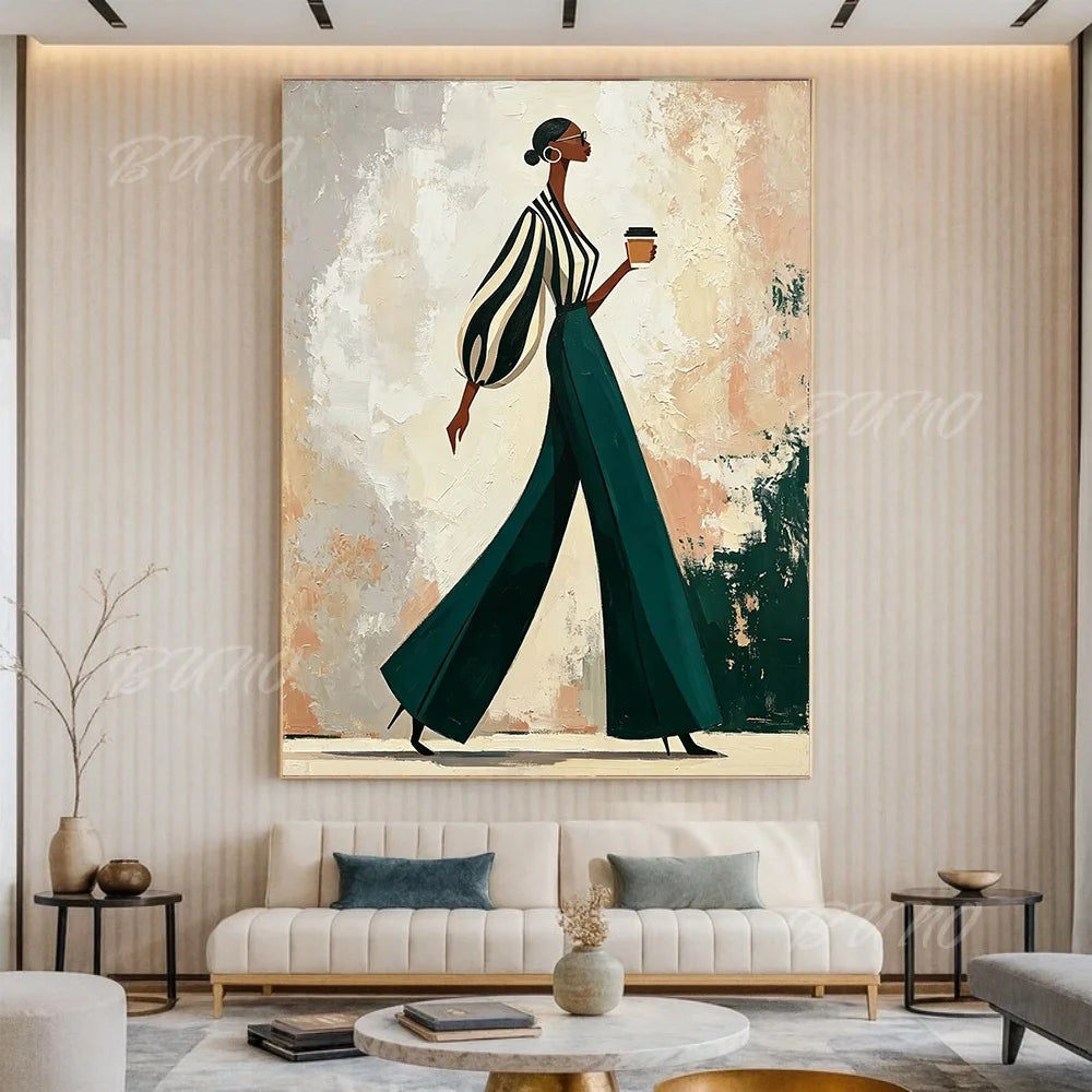 Modern Woman Canvas Art