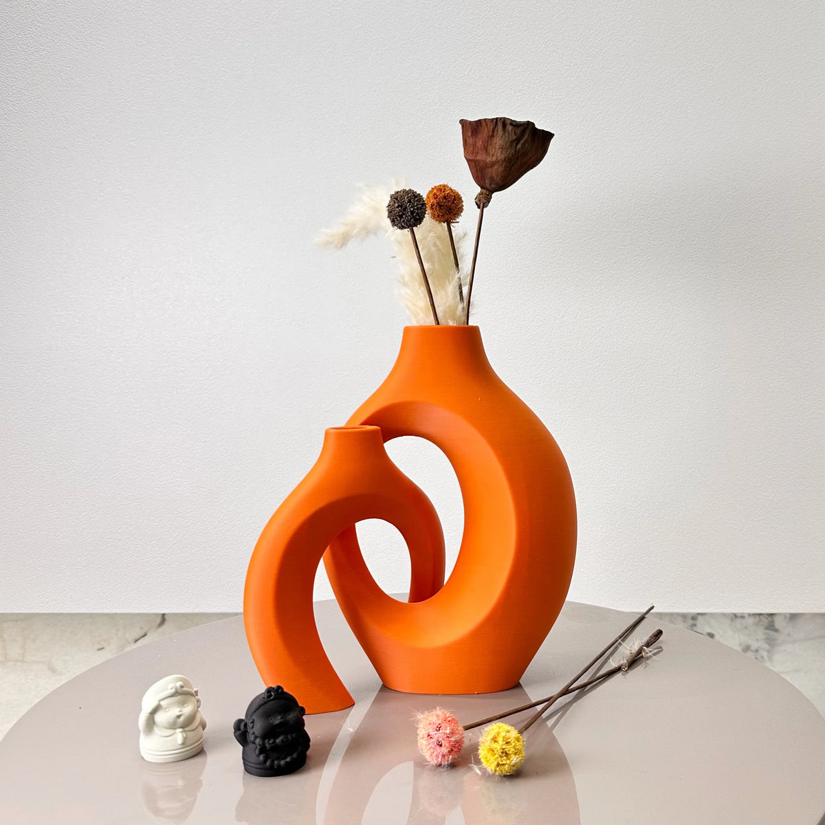 Piece Hug Large Size Dried Vase