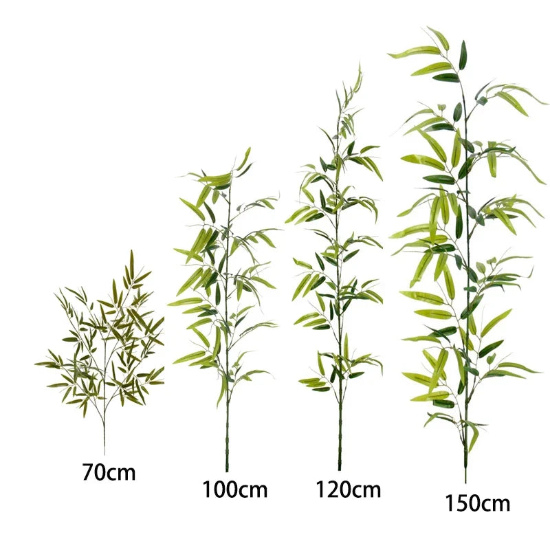 Faux Bamboo Leaf Tree