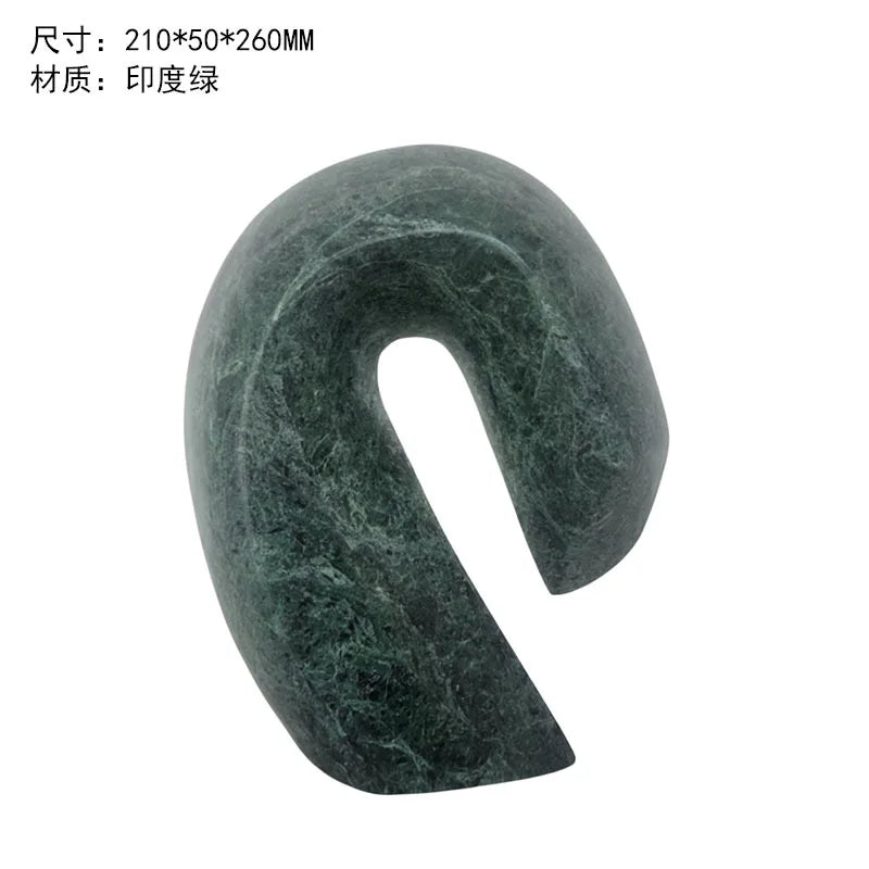 Marble Spiral Sculpture