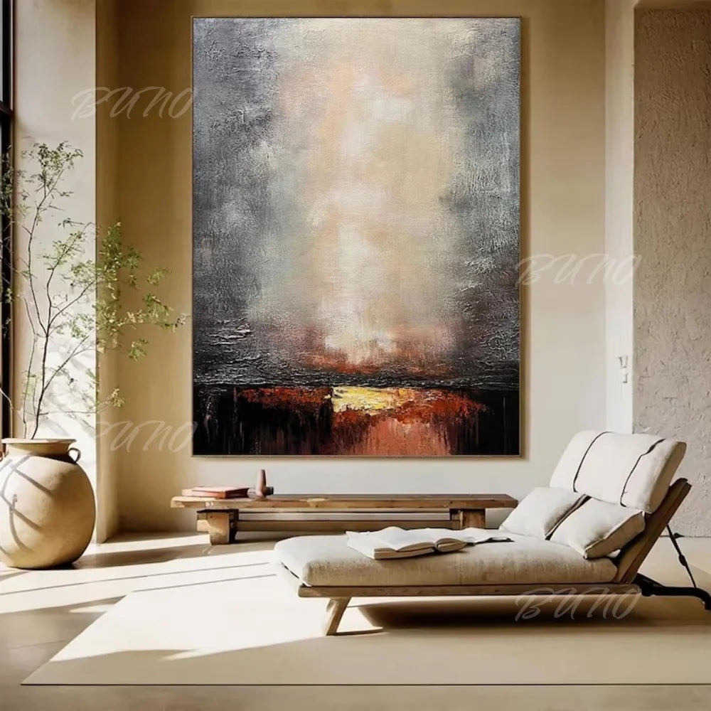 Wabi Sabi Golden Painting
