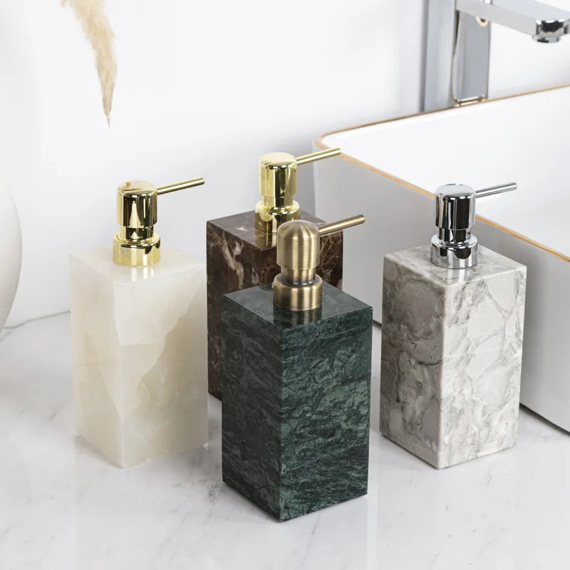 Square Marble Soap Dispenser