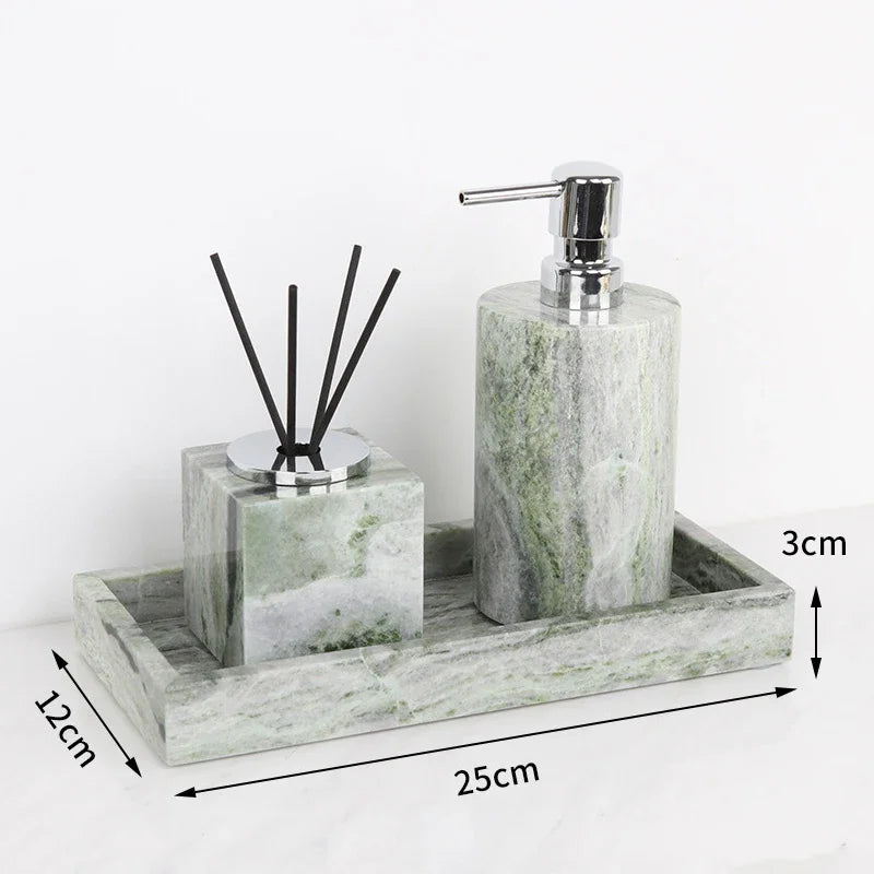 Marble Vanity Set (5-Piece)