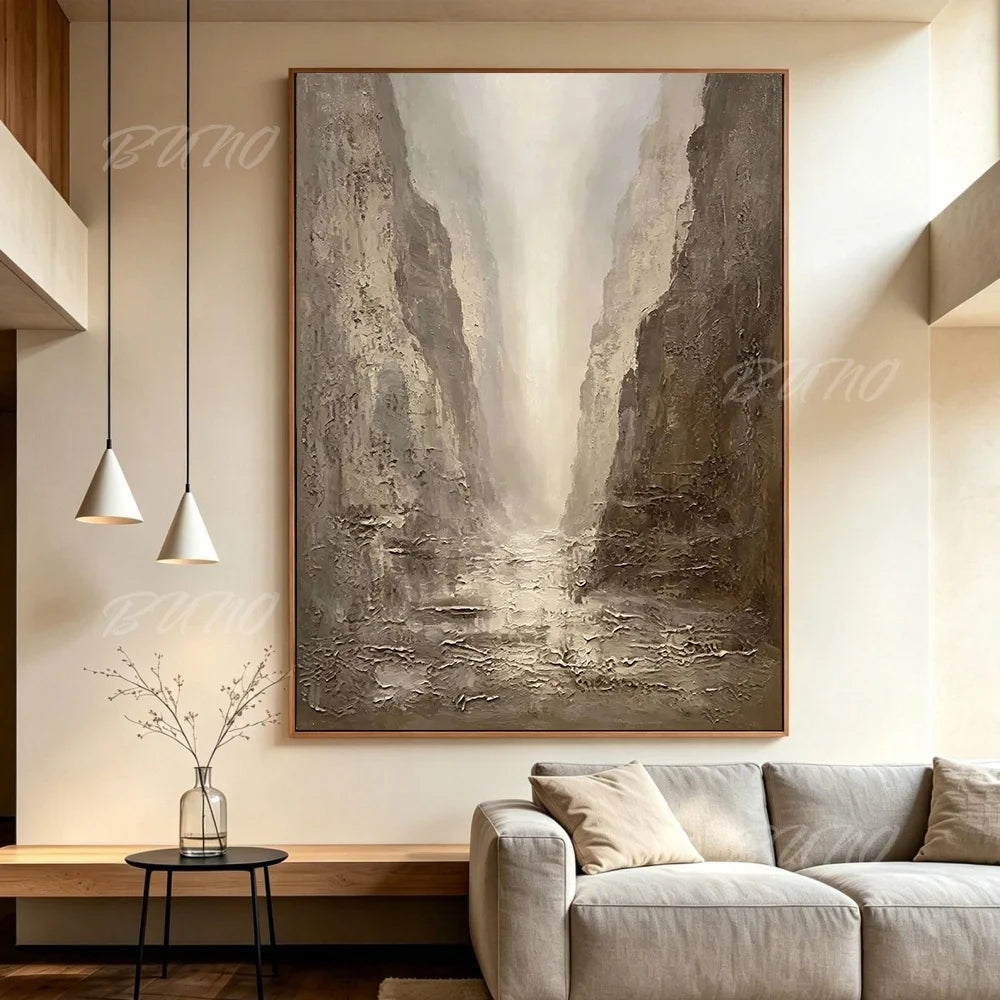 Wabi Sabi Neutral Landscape