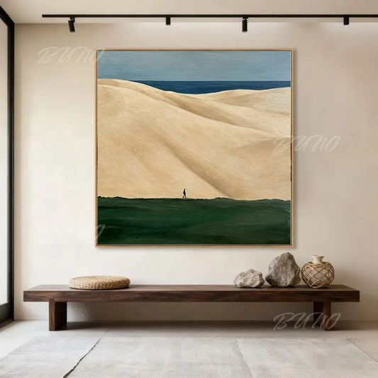 Serene Ocean Landscape Art