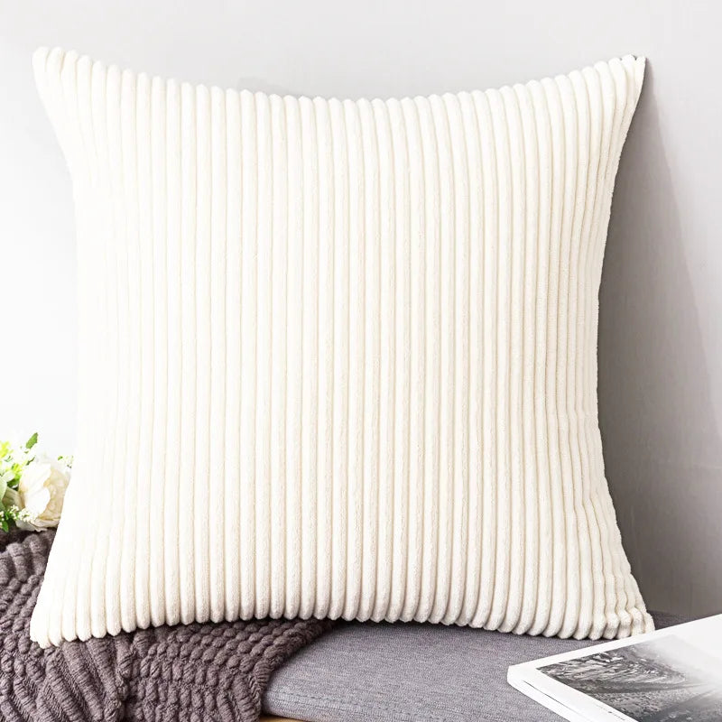 Lilac Corduroy Cushion Cover