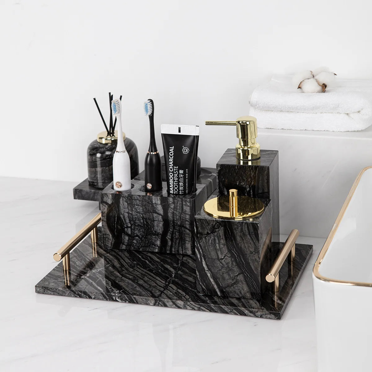 Marble Vanity Set