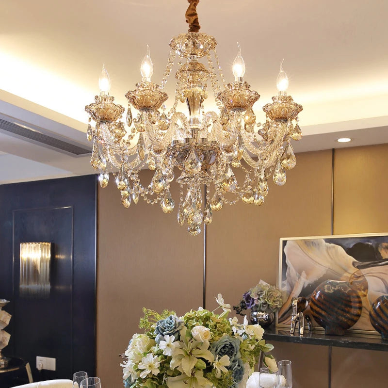 Villa Crystal Pendant Light