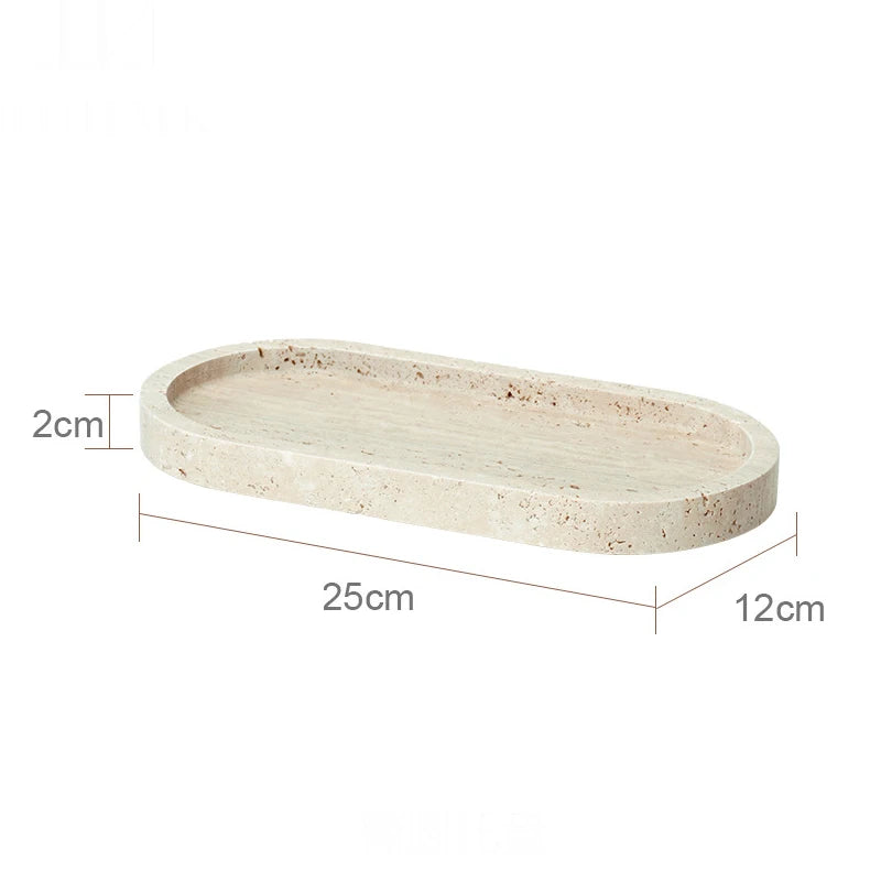 Travertine Bath Accessories Set