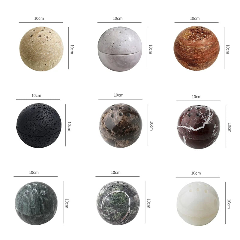Marble Incense Holder Natural Stone